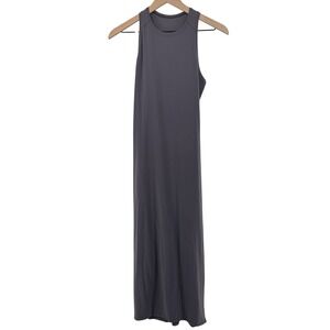 Lululemon Get Going Dress Women Size 0 2 Grey Midi Racerback Athletic Travel‎